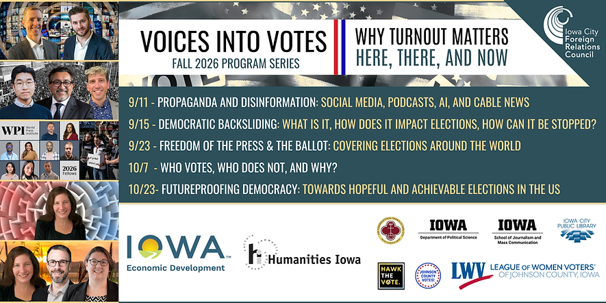 Voices into Votes poster